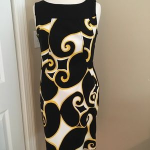 Cute colorful work to evening dress